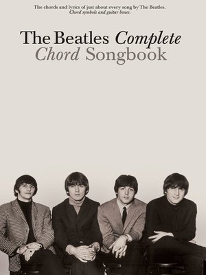 cover image of The Beatles Complete Chord Songbook